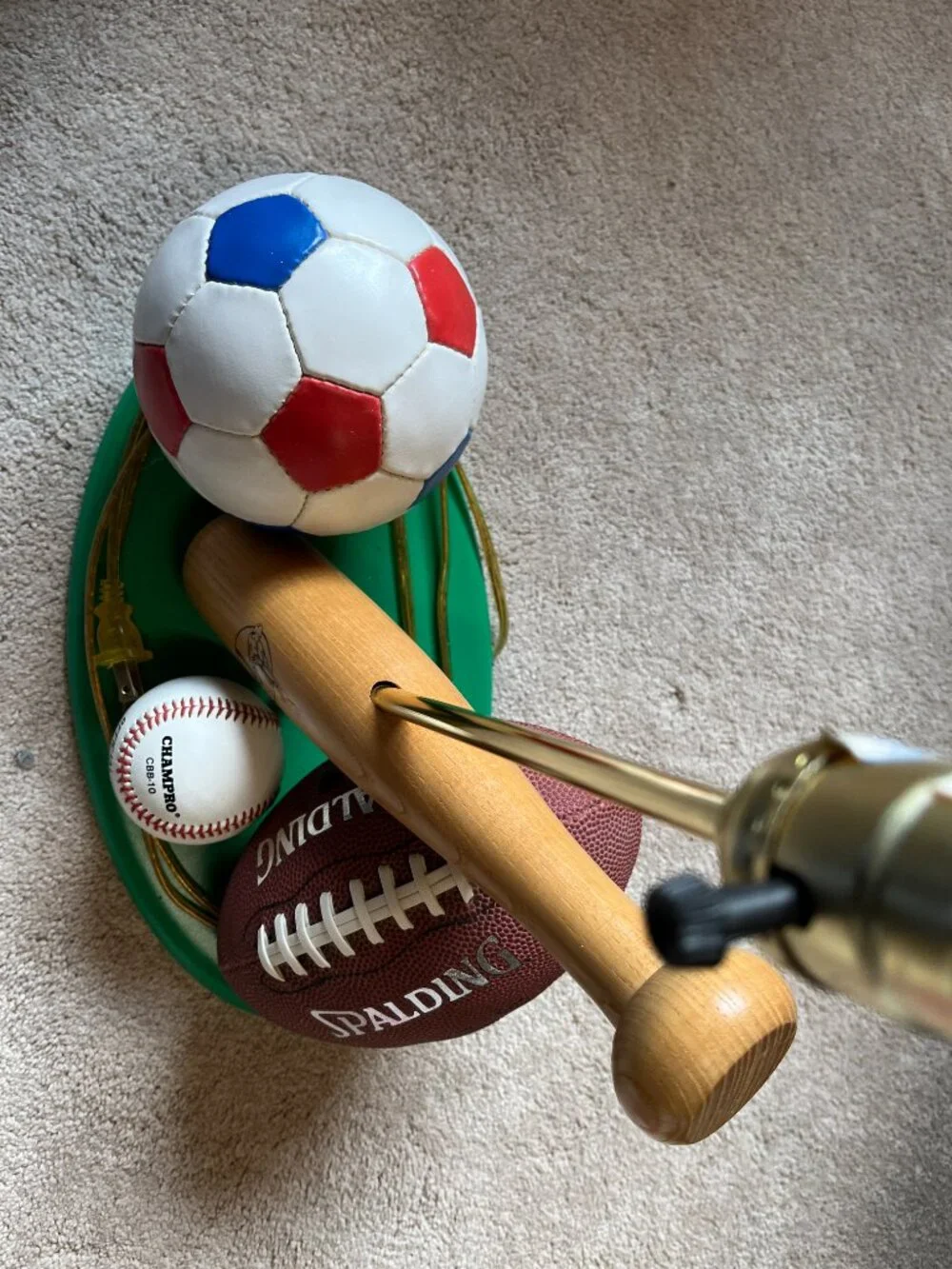 Vintage Sports Lamp